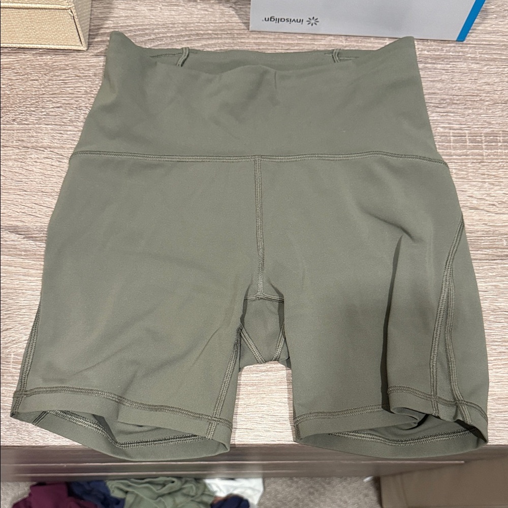 lululemon athletica Olive Bike Shorts